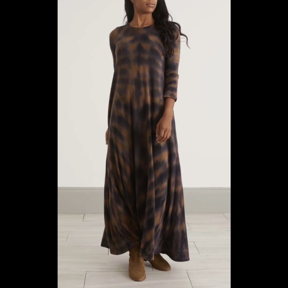 Raquel Allegra Tie Dye Maxi Dress